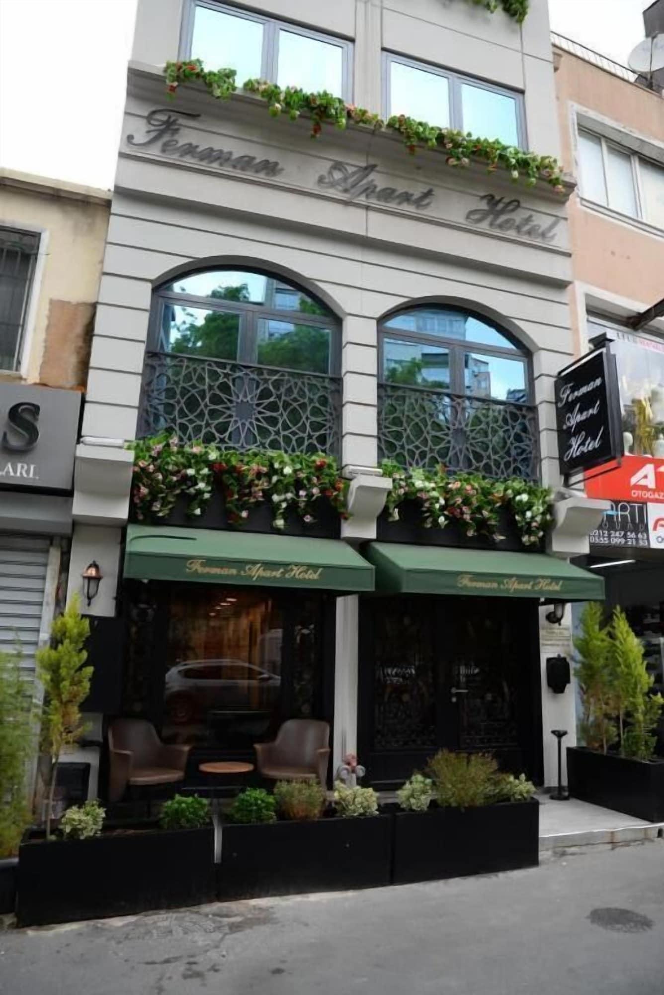 Ferman Apart Hotel Sisli Harbiye Eksteriør bilde